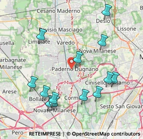 Mappa , 20037 Paderno Dugnano MI, Italia (4.37077)