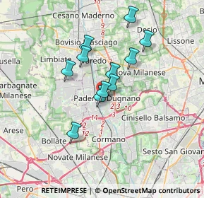 Mappa , 20037 Paderno Dugnano MI, Italia (2.70364)