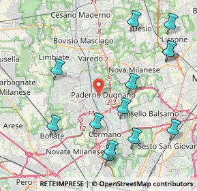 Mappa , 20037 Paderno Dugnano MI, Italia (4.89154)
