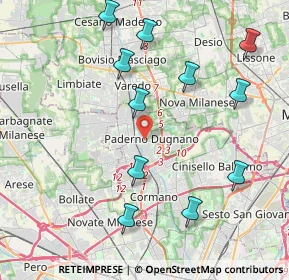 Mappa , 20037 Paderno Dugnano MI, Italia (4.48727)