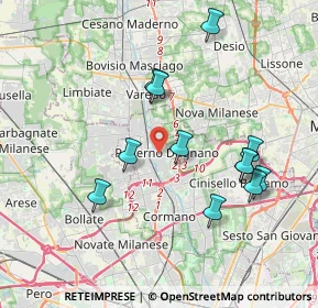 Mappa , 20037 Paderno Dugnano MI, Italia (3.77167)