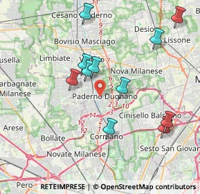 Mappa , 20037 Paderno Dugnano MI, Italia (3.92273)