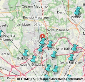 Mappa , 20037 Paderno Dugnano MI, Italia (6.344)