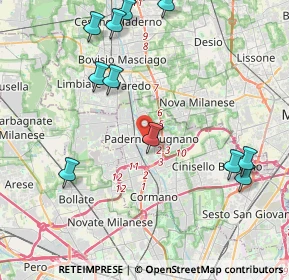 Mappa , 20037 Paderno Dugnano MI, Italia (4.83273)