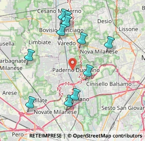 Mappa , 20037 Paderno Dugnano MI, Italia (4.11182)