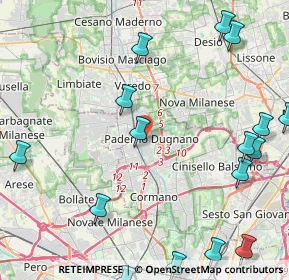 Mappa , 20037 Paderno Dugnano MI, Italia (6.451)