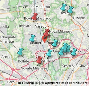 Mappa , 20037 Paderno Dugnano MI, Italia (3.682)