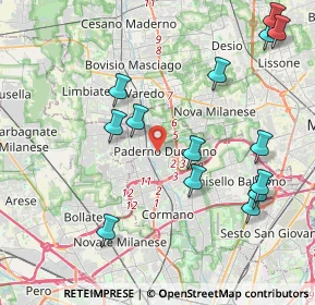 Mappa , 20037 Paderno Dugnano MI, Italia (4.63929)