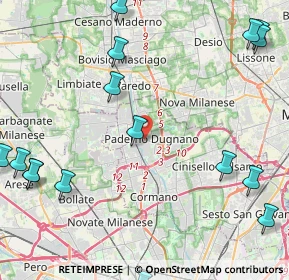 Mappa , 20037 Paderno Dugnano MI, Italia (6.659)