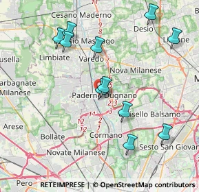 Mappa , 20037 Paderno Dugnano MI, Italia (4.08636)