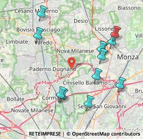 Mappa Via Lodi, 20037 Paderno Dugnano MI, Italia (4.31417)