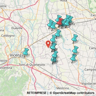 Mappa 35010 Gazzo PD, Italia (7.072)