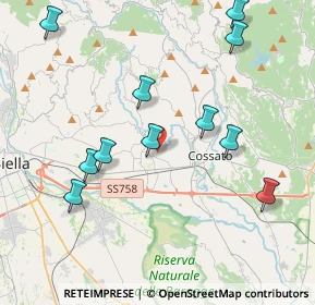 Mappa Via Eroi D'Africa, 13855 Valdengo BI, Italia (4.30727)