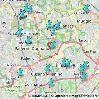 Mappa Via Federico Chopin, 20037 Paderno Dugnano MI, Italia (2.8125)