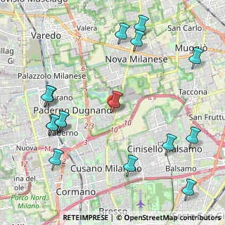 Mappa Via Federico Chopin, 20037 Paderno Dugnano MI, Italia (2.63563)