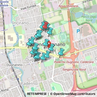 Mappa Via Francesco Baracca, 20037 Paderno Dugnano MI, Italia (0.334)