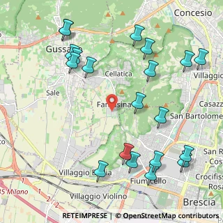 Mappa Via Donatori di Sangue, 25060 Cellatica BS, Italia (2.581)