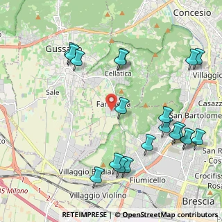 Mappa Via Donatori di Sangue, 25060 Cellatica BS, Italia (2.5025)