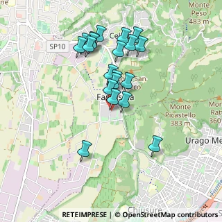 Mappa Via Donatori di Sangue, 25060 Cellatica BS, Italia (0.856)