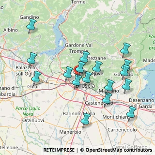 Mappa Via Donatori di Sangue, 25060 Cellatica BS, Italia (15.83529)
