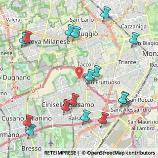 Mappa Via Giuseppe Giacosa, 20835 Muggiò MB, Italia (2.64313)