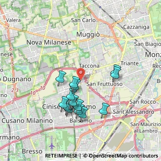 Mappa Via Giuseppe Giacosa, 20835 Muggiò MB, Italia (1.71067)