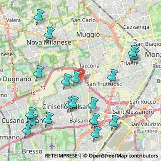 Mappa Via Giuseppe Giacosa, 20835 Muggiò MB, Italia (2.60444)