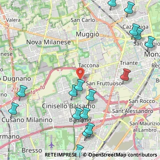 Mappa Via Giuseppe Giacosa, 20835 Muggiò MB, Italia (3.00375)