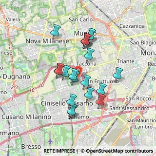 Mappa Via Giuseppe Giacosa, 20835 Muggiò MB, Italia (1.535)