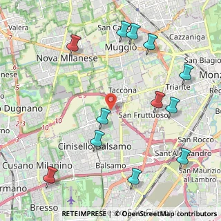 Mappa Via Giuseppe Giacosa, 20835 Muggiò MB, Italia (2.55167)