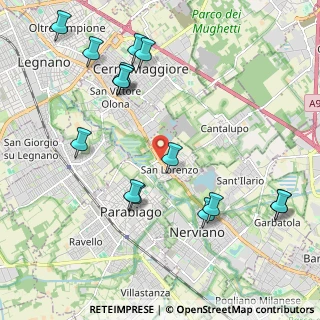 Mappa Via Sempione, 20015 Parabiago MI, Italia (2.38867)