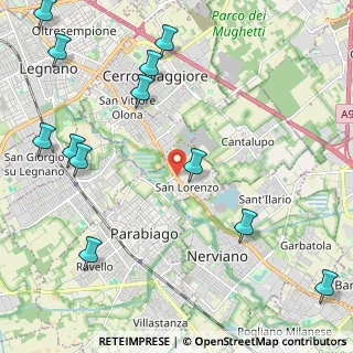 Mappa Via Sempione, 20015 Parabiago MI, Italia (2.90417)
