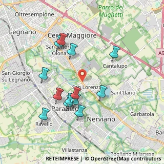 Mappa Via Sempione, 20015 Parabiago MI, Italia (1.83)