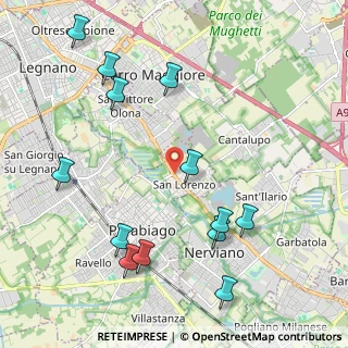 Mappa Via Sempione, 20015 Parabiago MI, Italia (2.46462)