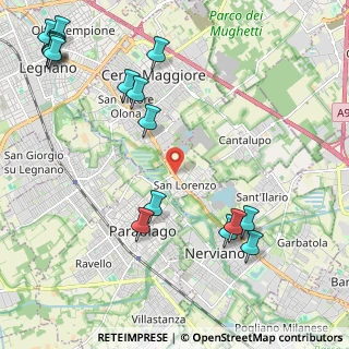 Mappa Via Sempione, 20015 Parabiago MI, Italia (2.92118)