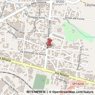 Mappa Via Carlo Antonio Coda, 22, 13900 Biella, Biella (Piemonte)