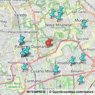 Mappa Via Antonio Vivaldi, 20037 Paderno Dugnano MI, Italia (2.62375)