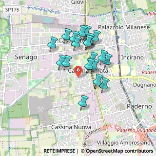 Mappa Via Gran Sasso, 20037 Paderno Dugnano MI, Italia (0.744)