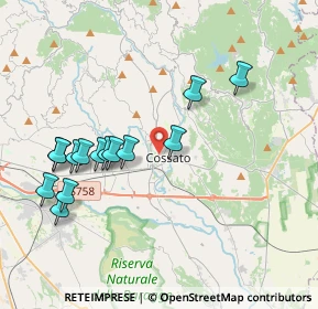 Mappa Via Barazze, 13836 Cossato BI, Italia (3.95143)
