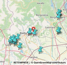 Mappa Via Barazze, 13836 Cossato BI, Italia (20.4255)