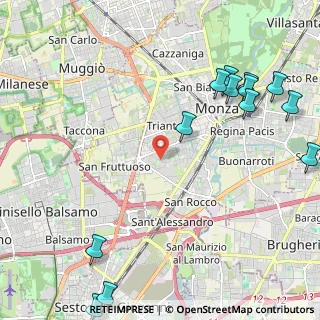 Mappa Via Lucania, 20052 Monza MB, Italia (2.97308)