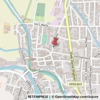 Mappa Via Roma, 8, 25037 Pontoglio, Brescia (Lombardia)