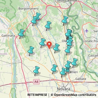 Mappa Via Gaspare Cavagnino, 28015 Momo NO, Italia (8.0985)