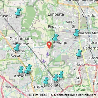 Mappa Via Isolino, 20030 Senago MI, Italia (2.85364)