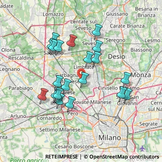 Mappa Via Isolino, 20030 Senago MI, Italia (7.15)