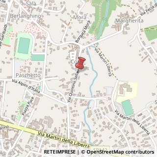 Mappa Via Partigiani, 91, 13836 Cossato, Biella (Piemonte)