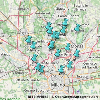 Mappa Via Leonardo Da Vinci, 20037 Paderno Dugnano MI, Italia (6.38737)