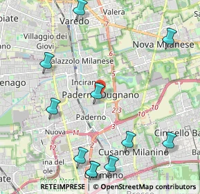 Mappa Viale della Repubblica, 20037 Arese MI, Italia (2.68636)