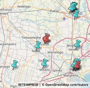 Mappa Via Monte Bianco, 30037 Scorzè VE, Italia (11.4475)