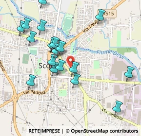 Mappa Via Monte Bianco, 30037 Scorzè VE, Italia (0.4885)